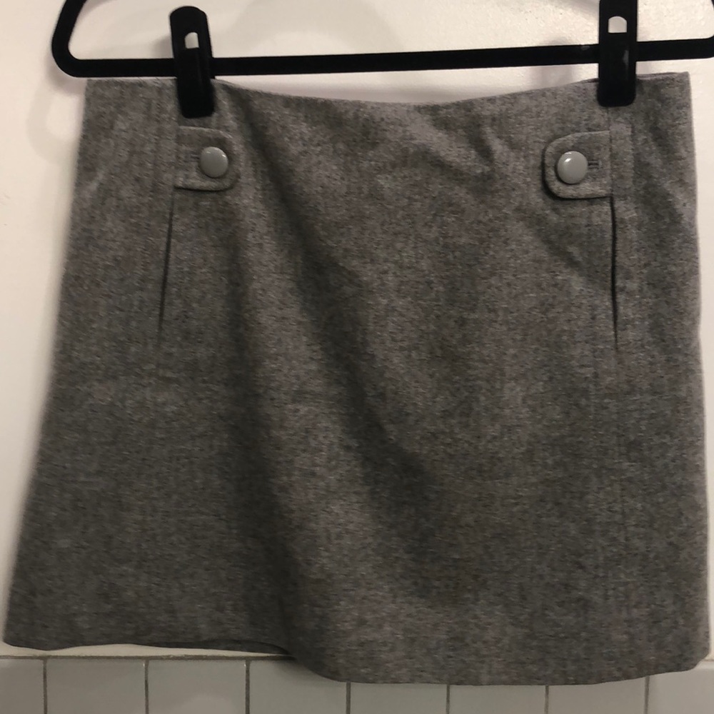 J. Crew wool mini-skirt